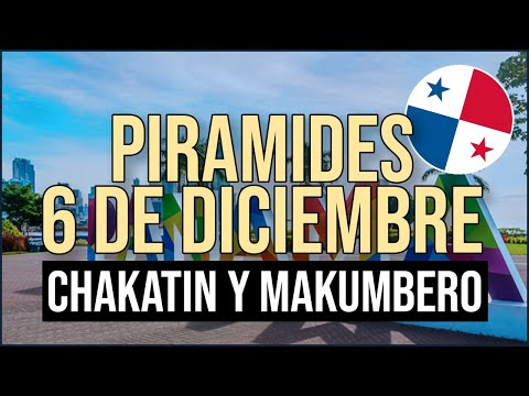 Pirámide Lotería de Panamá Miércoles 6 de Diciembre 2023 - Pirámide de Chakatin y de Makumbero