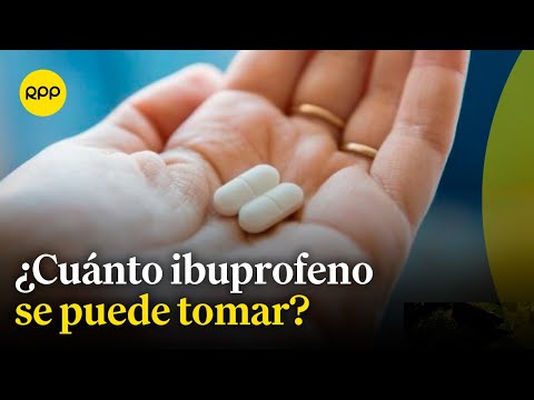Ibuprofeno: ¿Cuál es la cantidad máxima que se puede tomar?