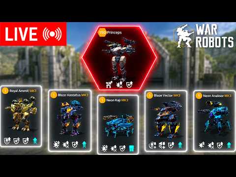 🔴 Live War Robots Gameplay | Best Robots, Meta Builds & High Damage Matches!