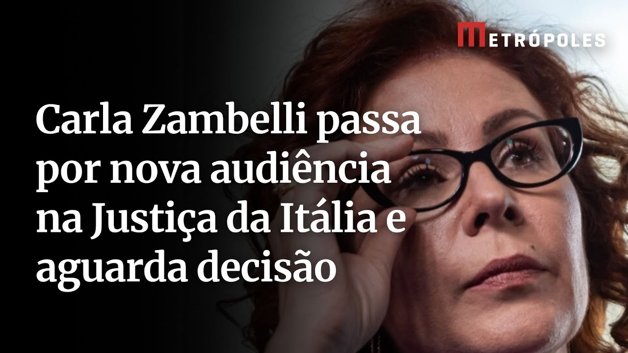 Carla Zambelli passa por nova audiência na Justiça da Itália e aguarda decisão