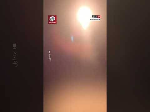 الحرس الثوري ينشر مشاهد للحظة غطلاق موجة صواريخ ثقيلة باتجاه مراكز عسكرية في قلب الأراضي المحتلة