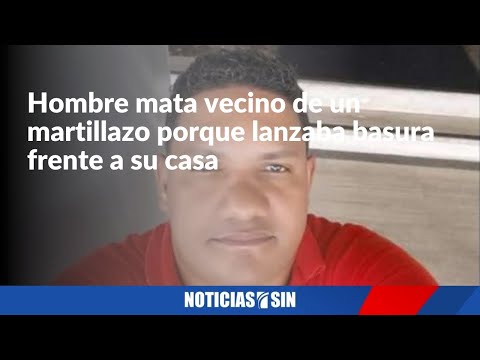 Hombre mata vecino de un martillazo porque lanzaba basura frente a su casa