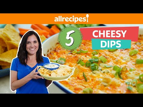 5 Crowd Pleasing CHEESY Dip Recipes for Any Occasion | Buffalo Chicken, Spinach, Queso & More!
