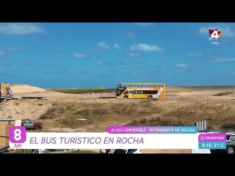 8AM - El bus turístico en Rocha