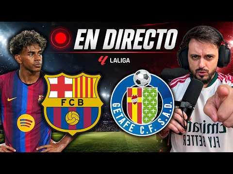 🔴FC BARCELONA vs GETAFE · EN DIRECTO REACCIÓN a LALIGA JORNADA 8 · MADRIDISTA EN VIVO