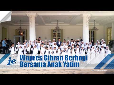 BERKAH RAMADHAN! Wapres Gibran Berbagi Santunan dan Kebahagiaan Bersama Anak Yatim