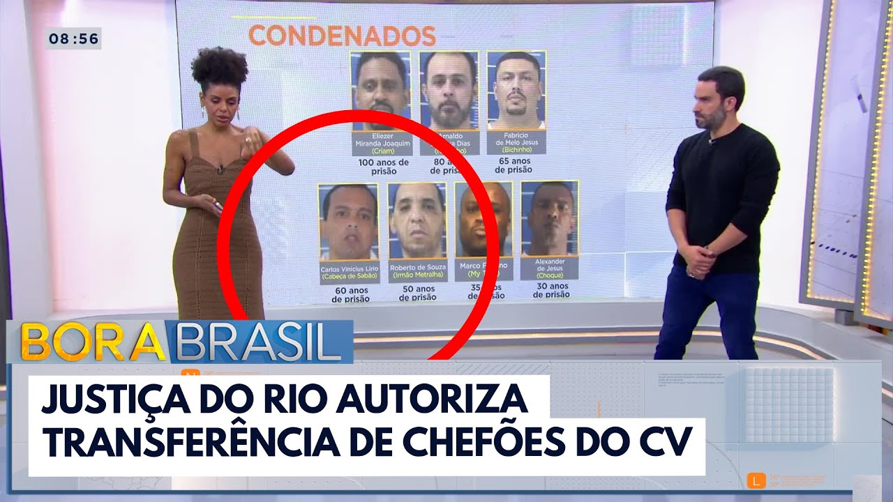 Justiça do Rio autoriza transferência de chefões do CV
