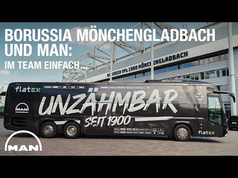 Zu Gast im Mannschaftsbus von Borussia Mönchengladbach