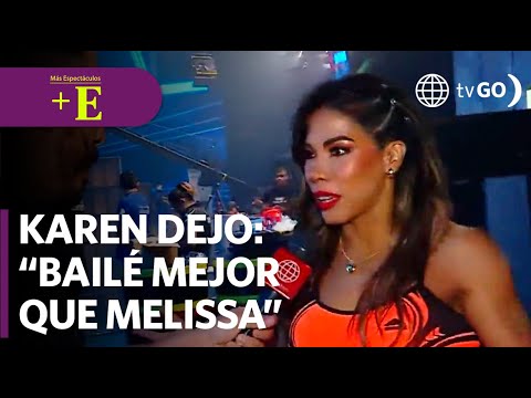 Karen Dejo y Melissa Loza en duelo de cumbia | Más Espectáculos (HOY)