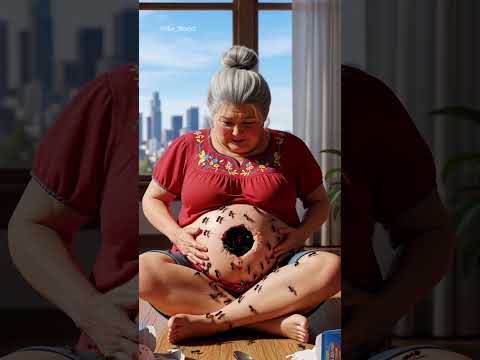 Grandma's Pet Cat Saved Her Life 😿❤️ #shorts #aicatstories