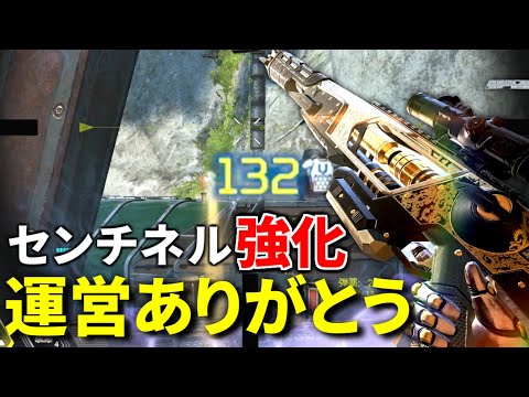 運営ありがとう... センチネル実は強化されてました | Apex Legends