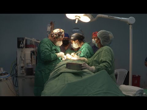 Jornada quirúrgica en el Hospital Manolo Morales