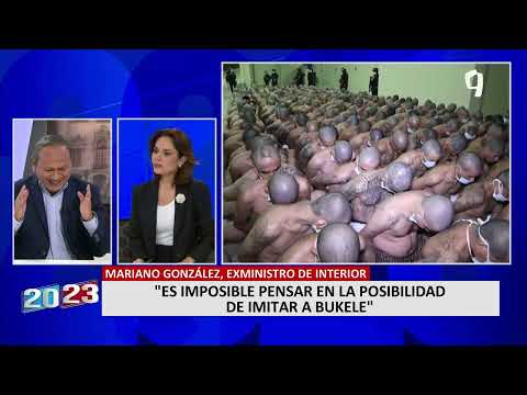 Mariano González en contra de 'Plan Bukele' para luchar contra la criminalidad