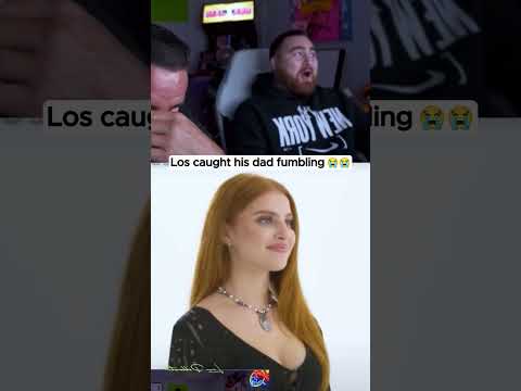 Los CAUGHT his dad fumbling 😭 #lospollostv #fyp #foryou #foryoupage #streamer #clips #viral