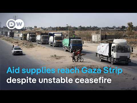 How long will it take to rebuild the infrastructure for aid? | DW News