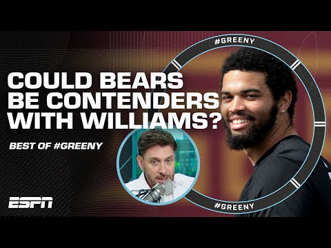 Are the Bears closer to being a CONTENDER with Caleb Williams than rebuilding?  | #Greeny video clip