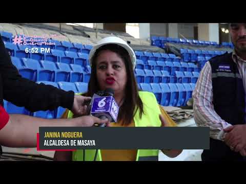 Pronto! A menos de 4 meses estará listo el estadio Roberto Clemente en Masaya - Nicaragua
