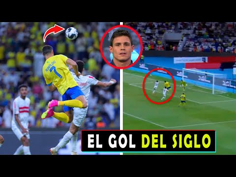 ASI REACCIONA PRENSA EUROPEA a GOL de CRISTIANO RONALDO AL NASSR vs ZAMALEK