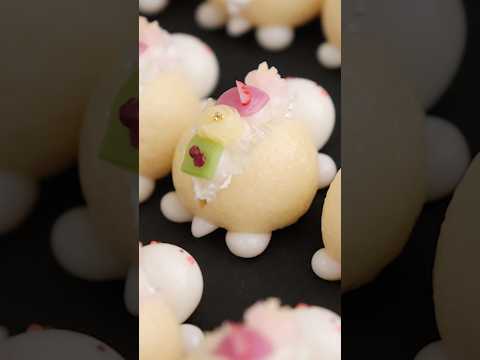 和のかめろんぱんはいかが？🍡🍡作ってみた #shorts #ハンドメイド