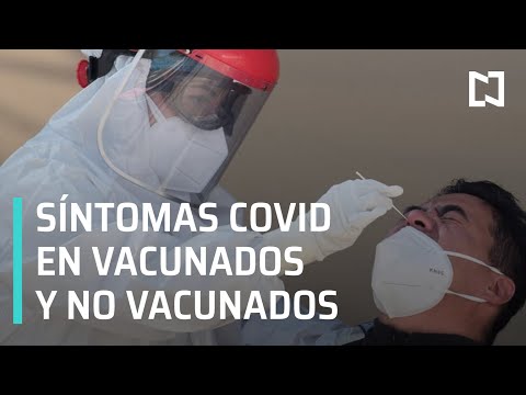 Síntomas COVID en personas vacunadas y no vacunadas - Sábados de Foro