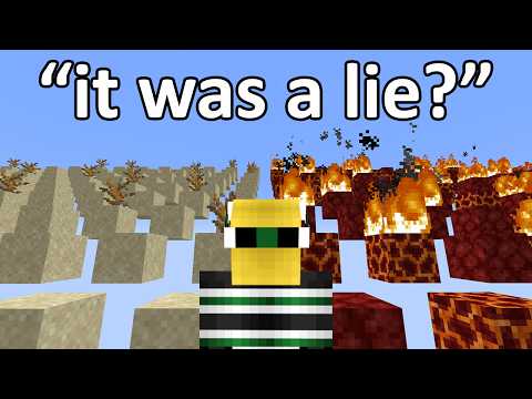 Minecraft but I get BETRAYED in PARKOUR CIVILIZATION