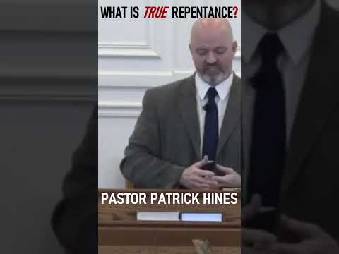 What is True Repentance? - Pastor Patrick Hines Sermon #shorts #christianshorts #JesusChrist #Jesus