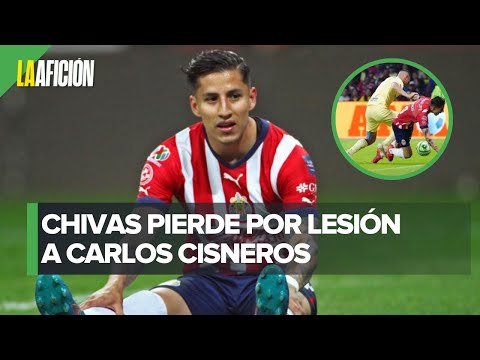 Carlos Cisneros es baja con Chivas para la final de la Liga MX