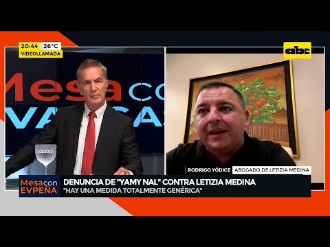 Denuncia de ‘’Yamy Nal’' contra Letizia Medina