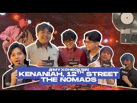 Kenaniah, 12th Street and The Nomads reveal their 2026 goals | #MYXChecksIn