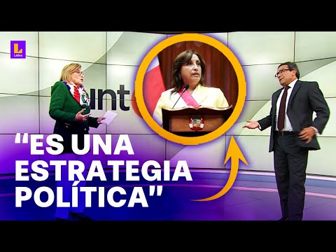 Denuncia constitucional contra Dina Boluarte: Es parte de una estrategia política