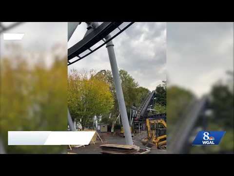 Hersheypark <strong>tears</strong> down part of iconic roller coaster for reconstruction