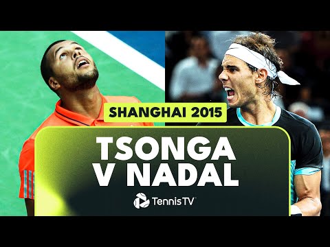 Jo-Wilfried Tsonga vs Rafael Nadal ROLLERCOASTER Match! 🍿 | Shanghai 2015 Extended Highlights