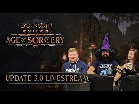 Conan Exiles Update 3.0 Livestream!