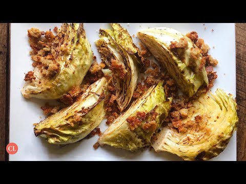 Roasted Cabbage With Blue Cheese Bread Crumbs | Our Favorite Recipes |
Cooking Light