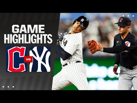 Guardians vs. Yankees Game Highlights (8/21/24) | MLB Highlights