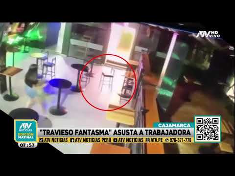 Cajamarca: Cámara de seguridad capta actividad paranormal en local nocturno