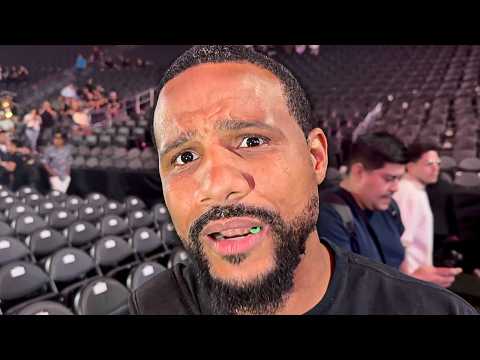 Andre Dirrell PICKS Crawford to BEAT Canelo after seeing his size at final weigh-in!