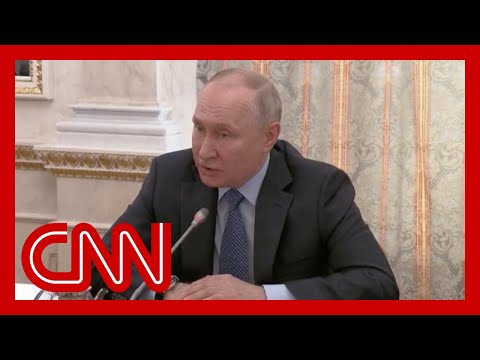 Hear Putin's rare public admission about war