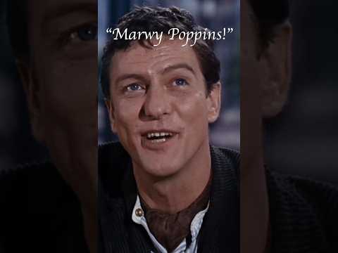 Dick Van Dyke's british accent was atrocious #marypoppins #filmadaptation #DominicNoble