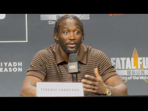 TERENCE CRAWFORD ON IF HE’S BETTER THAN FLOYD MAYWEATHER W/ CANELO WIN & CALLS CANELO “COTTO”
