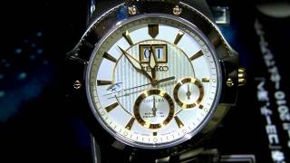 Consistente Caligrafía realimentación SEIKO Kinetic Watch SNP008 7D48 - YouTube