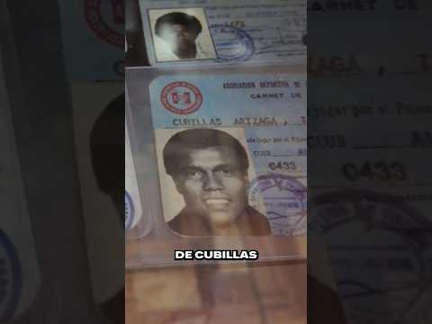 Encontré Carnets Originales de Futbolistas Históricos