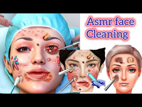 "Relaxing ASMR Face Cleaning: Ultimate Calm for Your Skin ASMR Experience!" #yt #asmr #cleaning