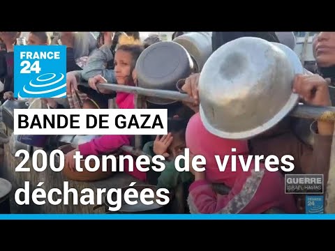 Bande de Gaza : la cargaison du premier bateau d’aide humanitaire a été déchargée