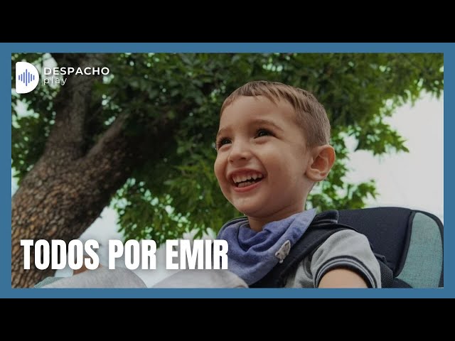 Emir tiene 3 años y sufre de una enfermedad degenerativa 

Tiene que viajar a Tailandia para tratarse y están juntando fondos.

Escucha su historia

Seguimos en nuestras redes

🟣 INSTAGRAM: https://www.instagram.com/despachoplay?igsh=MXRjcnRvM3RzOXRnbA==

⚫ X: https://x.com/despachoplay?s=21

🔵 WEB: www.despachoplay.com.ar

🟤 TIK-TOK: https://www.tiktok.com/@despacho.play?_t=ZM-8xiwBqOOecn&_r=1