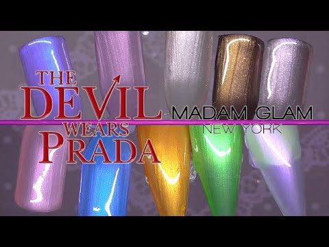 Collection 3 WANTED Inspired By 'The Devil Wears Prada' Gel Polishes | Madam Glam | ABSOLUTE NAILS