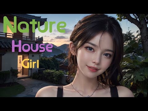 [AI Journey] Nature & House & Girl  / 自然 &  家 &  少女   #AIJourney #Nature #House #Girl