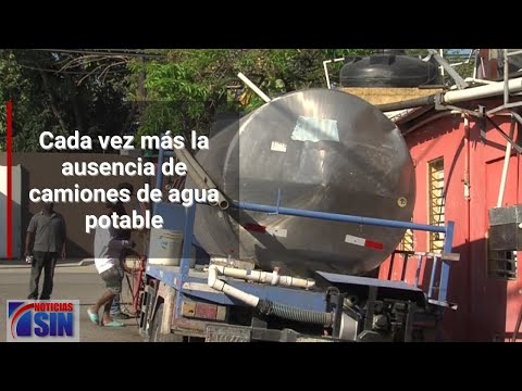 Brillan por su ausencia camiones de agua potable