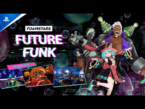 Foamstars - 'Future Funk' New Season Trailer | PS5 & PS4 Games