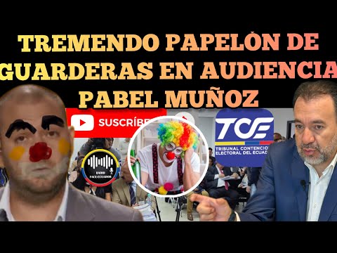 TREMENDA PAPELÓN DE ESTEBAN GUARDERAS EN LA AUDIENCIA DEL ALCALDE PABEL MUÑOZ NOTICIAS RFE TV